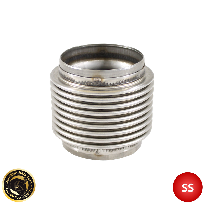 Load image into Gallery viewer, 3 inch 304 stainless super flow flex bellow
