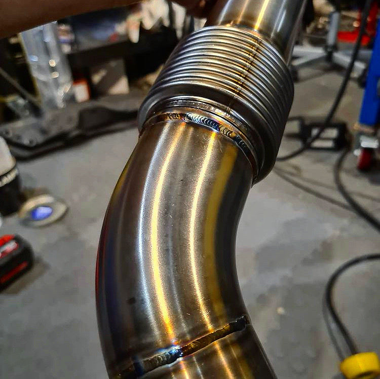 Load image into Gallery viewer, 3.5" (89mm) - 304 Stainless Steel Super Flow Flex Bellow
