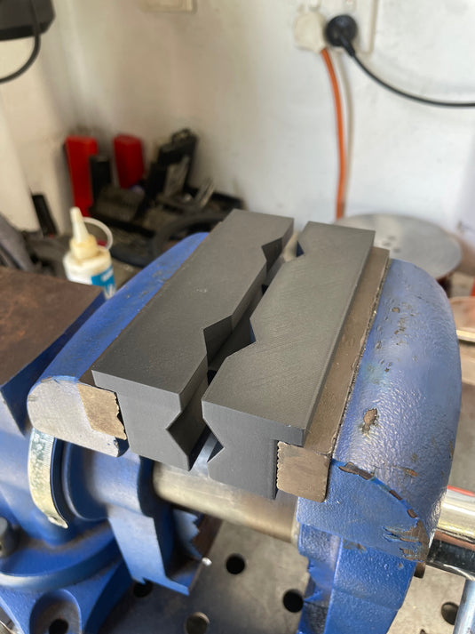 AN Fitting Soft Jaws Fits 5" Vice Jaws