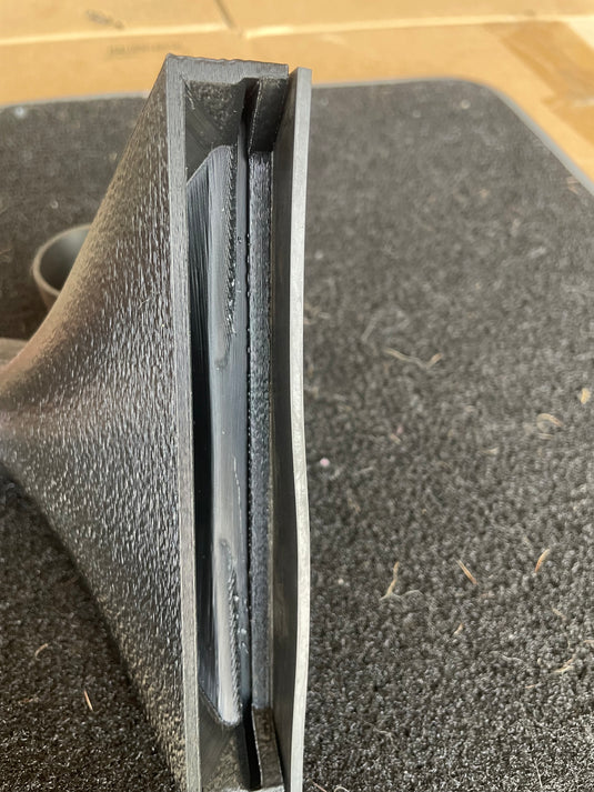 3D printed pet hair carpet vacuum head by Bend Brothers