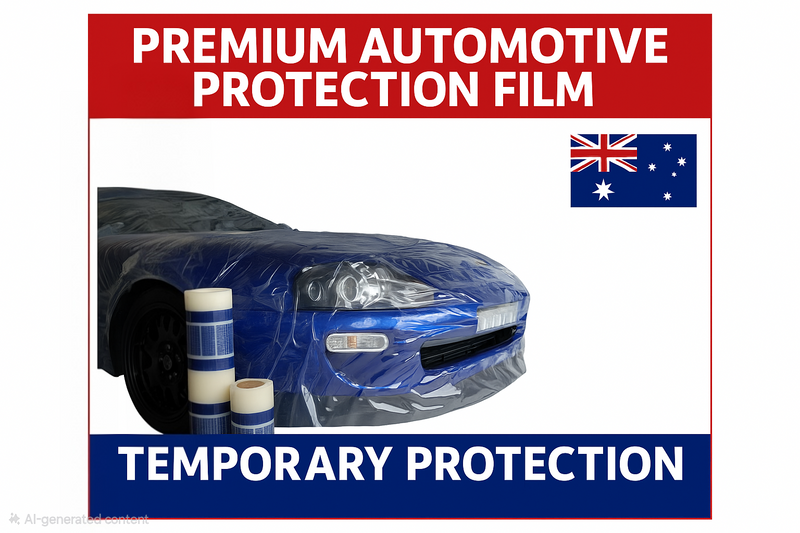 Load image into Gallery viewer, Clear Protective Film – 600mm Wide Self-Adhesive Surface Protection Roll
