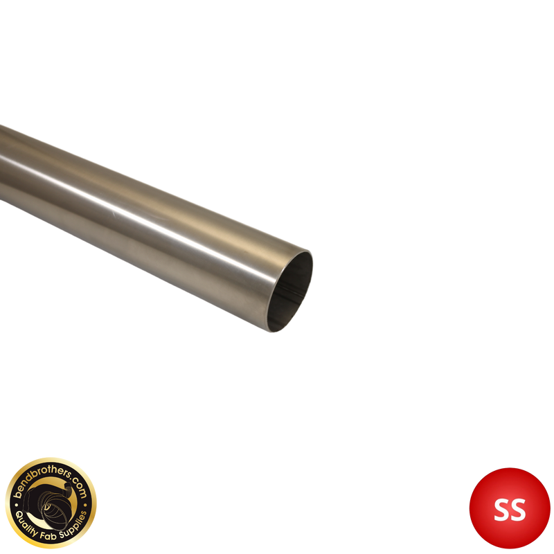 Load image into Gallery viewer, 2.5" (63mm) 304 Stainless Steel Tube - 1 Meter Length - 1.6mm Wall
