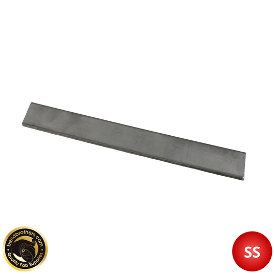 Flachstange aus Edelstahl 304 - 25mm x 3mm x 250mm