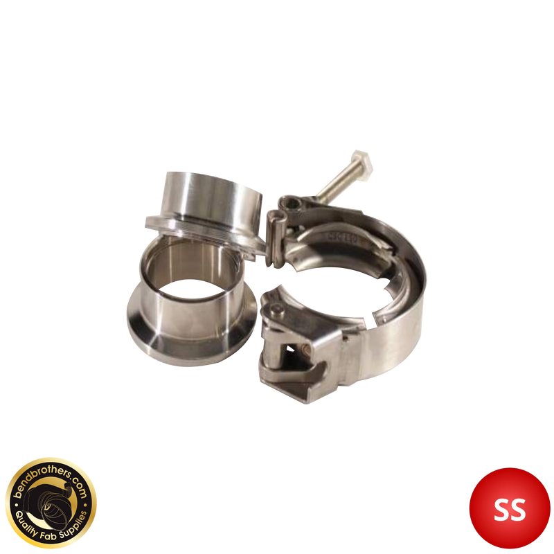 Load image into Gallery viewer, 3" Inch (76mm) V Band Clamp Kit - 304 Stainless Steel

