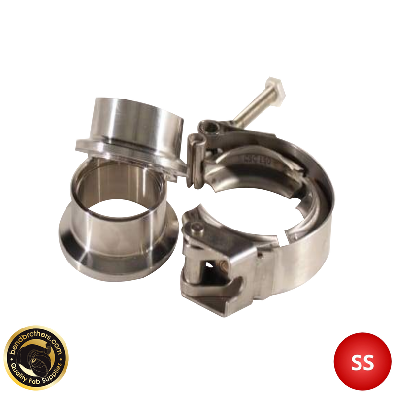 Load image into Gallery viewer, 4" Inch (101mm) V Band Clamp Kit - 304 Stainless Steel
