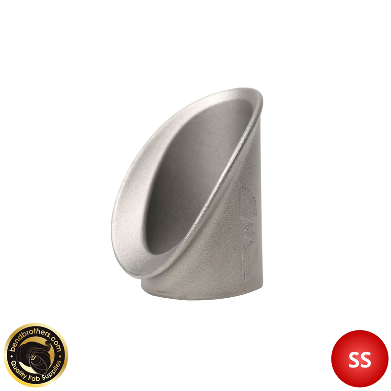 Load image into Gallery viewer, 60-66mm High Flow Stainless Steel Wastegate Merge For 3" Mandrel Bend | Motion Raceworks

